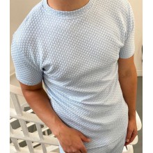 Men's round neck T-shirt HE1404-01-01