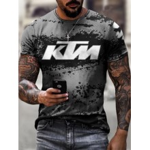 Summer Hot Selling Men's Casual T-shirt Street Fashion Short HF2618-01-03