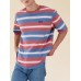 Men's striped crew neck T-shirt HE1603-02-03