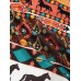 Mens Horse Graphic Geometric Ethnic Short Sleeve Shirts