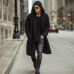 Men's Autumn And Winter Fashion Solid Color Cotton Yarn Knitted Long Hooded Cardigan MTA2378I9P Men's Autumn And Winter Fashion Solid Color Cotton Yarn Knitted Long Hooded Cardigan MTA2378I9P
